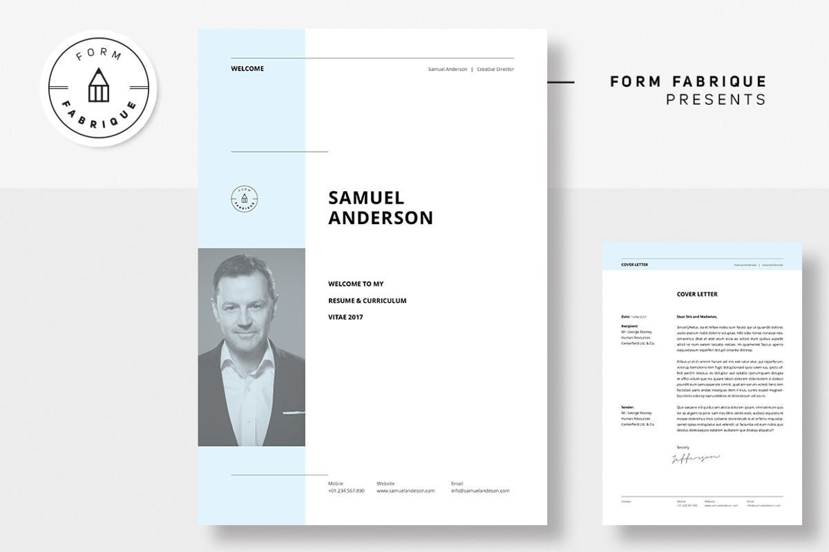 Resume/CV, a Resume Template by Form Fabrique (Photo 5 of 14)