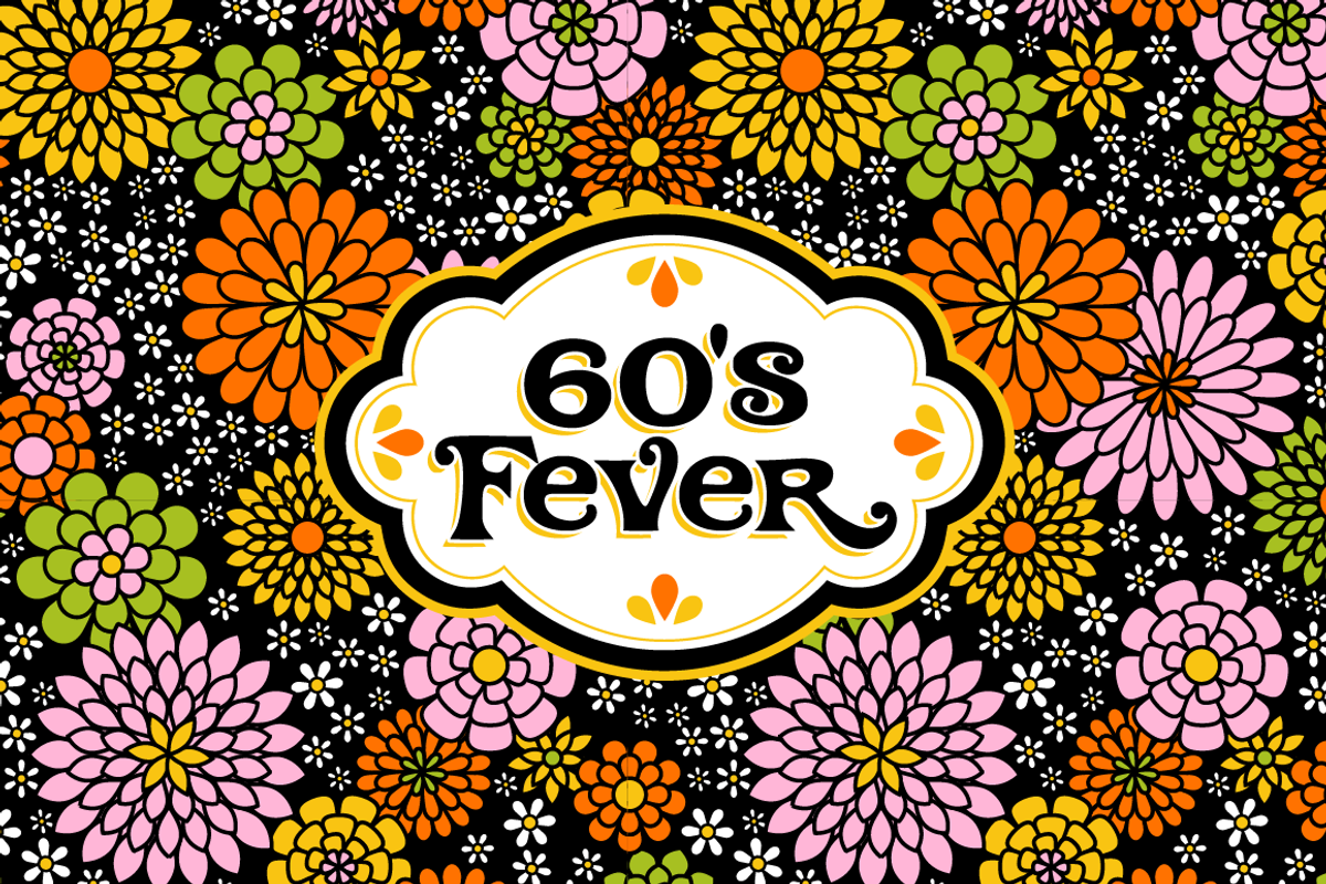 60's Fever, a Pattern Graphic by fontalicious (Photo 1 of 8)