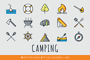 Summer Camping, an Icon by brandcut (Thumbnail 1 of 2)