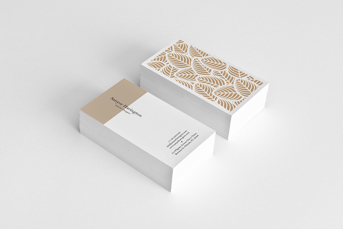 Minimal Creative Business Card, a Business Card Template by GraphicsEgg (Photo 2 of 3)