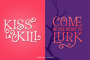 The Spokill Halloween Typeface, a Script Font by alit design (Thumbnail 10 of 16)