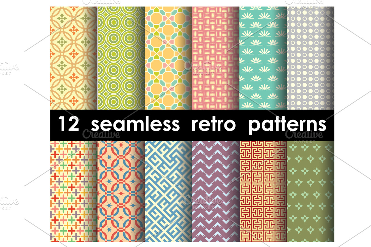 seamless pattern set