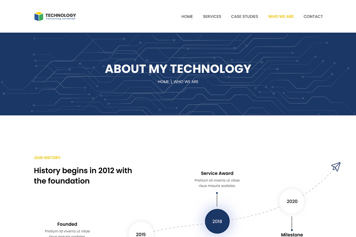 Digital Agency Website Template, a Landing Page Template by zeeshanriaz55 (Photo 4 of 7)