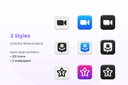 Fluffle iOS Icons, an Icon by KushJain (Thumbnail 2 of 4)