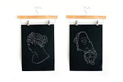 Aesthetic Greek Sculpture Line Art, an Illustration by Rough Edges Supply Co. (Thumbnail 5 of 14)