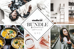 5 Lightroom presets bundle
