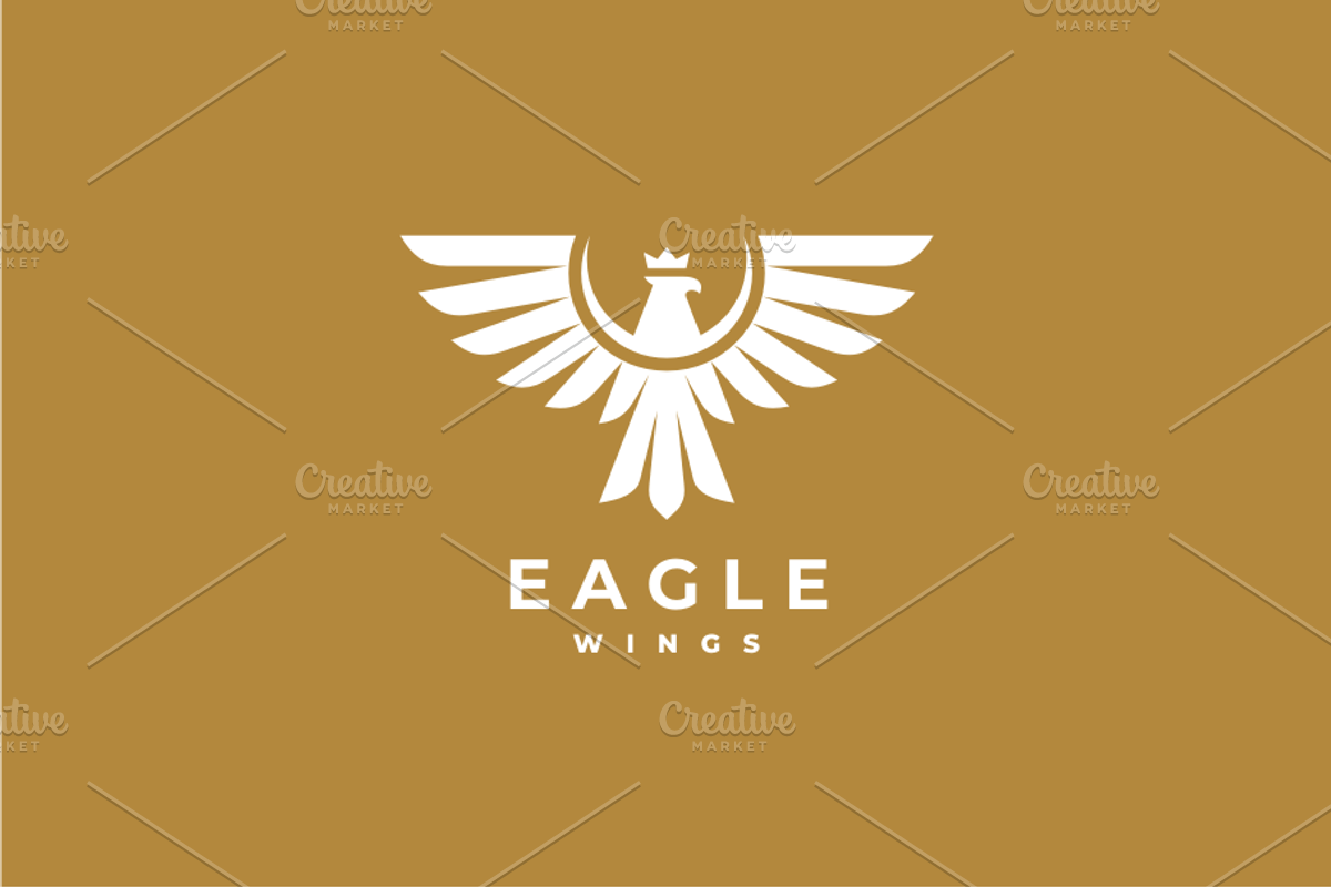 Eagle Wings Logo Template, a Branding & Logo Template by yopie (Photo 2 of 3)