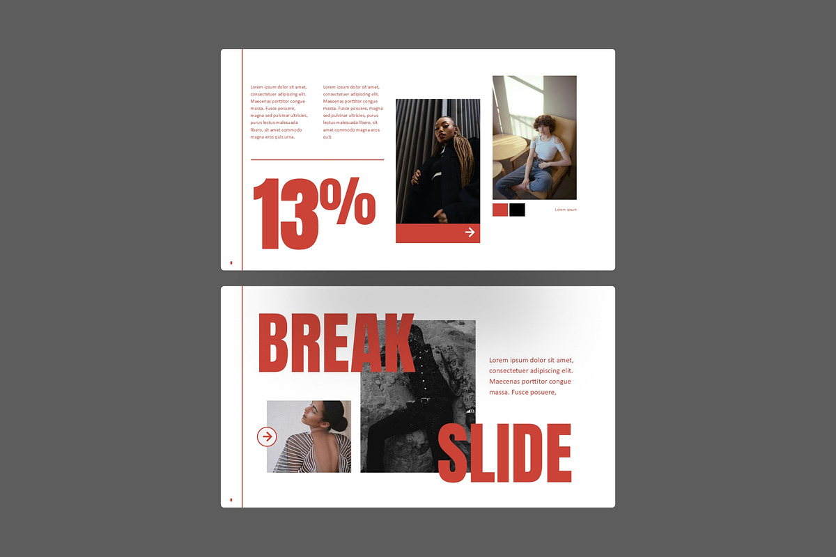 Fashion Showcase PowerPoint Template, a Presentation Template by Premast (Photo 3 of 5)