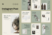 Luxury Skincare Instagram Post, a Social Media Template by Pitchlook.Studio (Thumbnail 1 of 3)