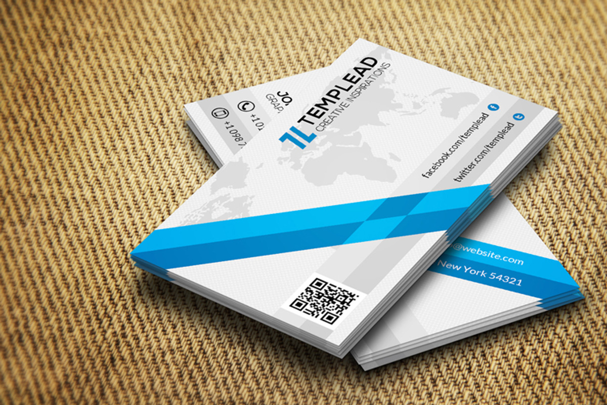 Corporate Business Card CM075, a Business Card Template by annozio (Photo 2 of 4)