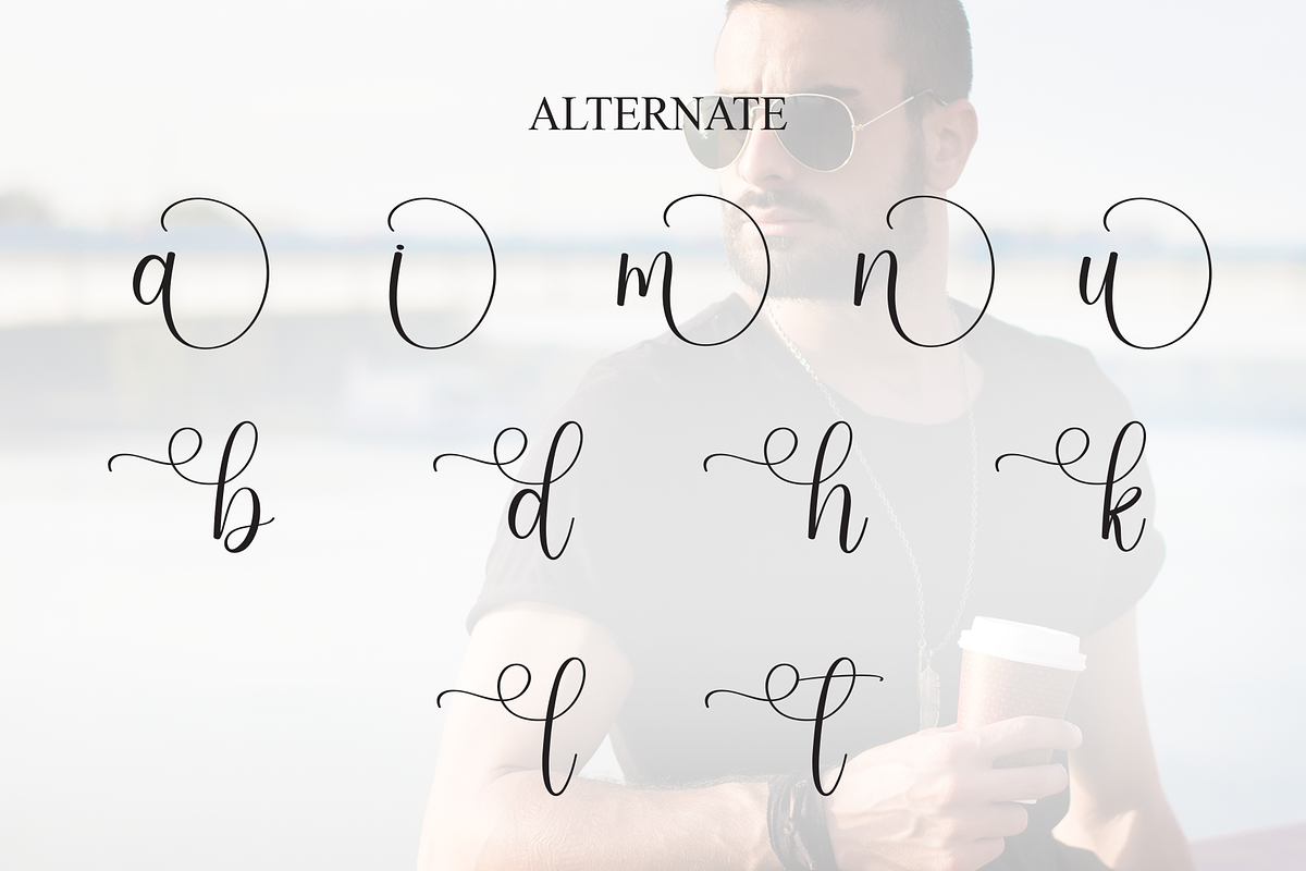 Handsome | Script Font, a Handwritten Font by Scratchones (Photo 8 of 9)