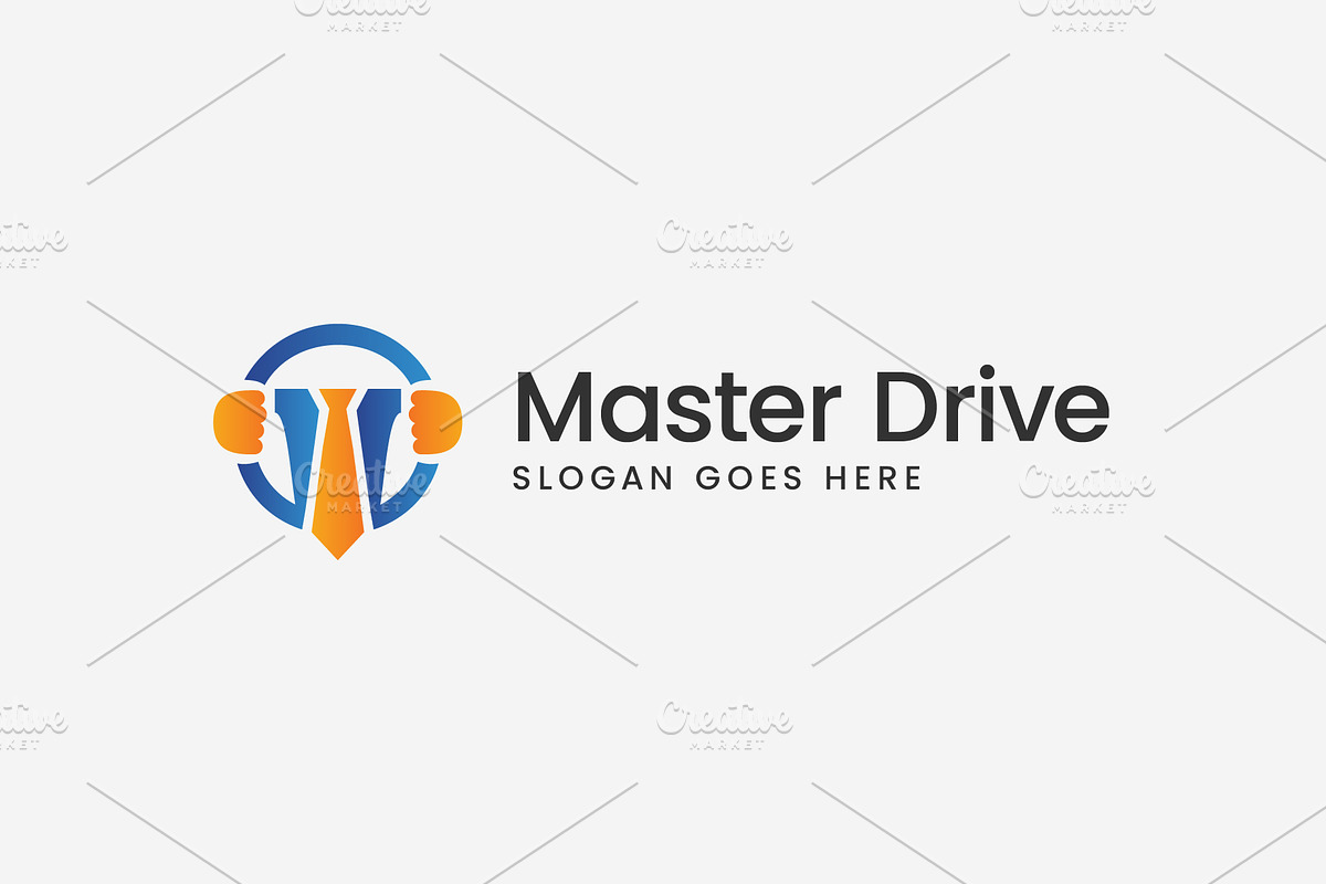 Master Drive - Driving Logo, a Branding & Logo Template by Creattlle (Photo 2 of 4)