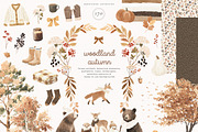 Woodland Autumn, an Animal Illustration by PeDe Designs (Thumbnail 1 of 10)