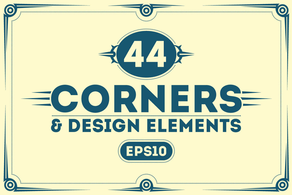 Brutal Corners and Design Elements, an Object Graphic by DeepFuze (Photo 1 of 5)