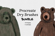 Procreate Dry Brushes | BUNDLE, a Brush Add-On by Brush Moment (Thumbnail 17 of 17)