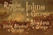 Napoleon Vintage Typeface, a Font by Cruzine (Thumbnail 2 of 5)