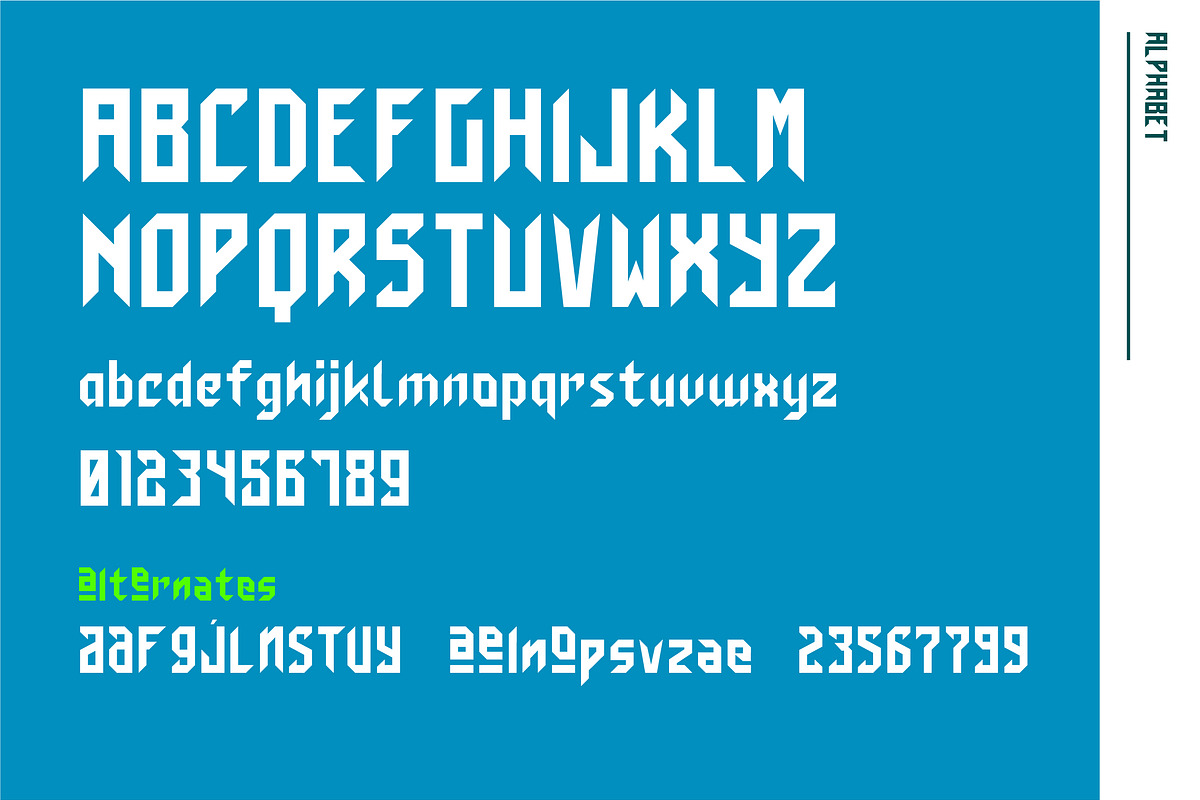 Craze Pro Typeface, a Sans Serif Font by ANDR35 (Photo 5 of 8)