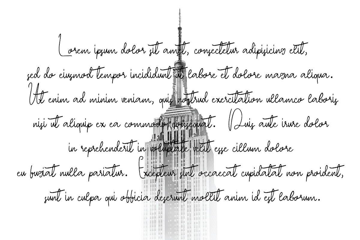 Staies Font preview 2