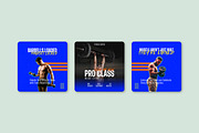 Fitness Coach Instagram Template, a Social Media Template by SecondBrain Store (Thumbnail 2 of 10)