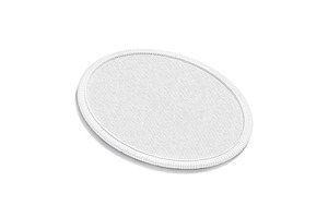 Oval Embroidered Patch 3D Model