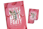 Valentine’s Poster & Social Media, a Print Template by McLittle Stock (Thumbnail 3 of 4)