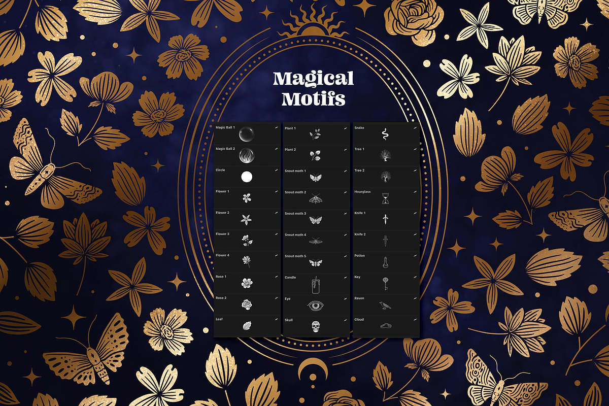 Magic Procreate Brushes & Stamps, a Brush Add-On by Pencil Twist (Photo 7 of 10)