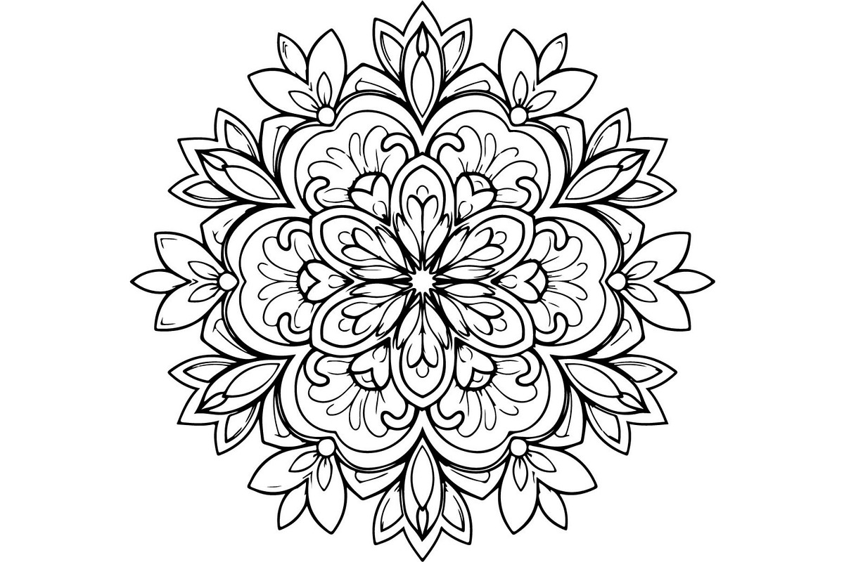 Decorative Mandala Bundle, a Decorative Illustration by Designer_Momina (Photo 7 of 16)