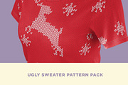 Seamless Ugly Sweater Pattern Pack, a Pattern Graphic by Core Gallery (Thumbnail 1 of 10)