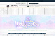 Seamless Watercolor Paper Textures, a Texture Graphic by BMACHINA Labs. (Thumbnail 1 of 5)