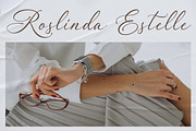 Rindeya a Clean Romantic Script Font, a Script Font by Blankids Studio (Thumbnail 3 of 9)