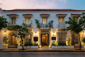 Cartagenas historic dusk view, a Photo by Beautiful things