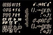 Kopeth - Display Brush Typeface, a Font by zamjumps (Thumbnail 7 of 8)