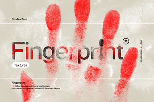 Fingerprint - 100 Prints & Smudges