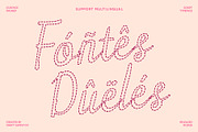 CS Royce Dashed, a Script Font by Craft Supply Co. (Thumbnail 7 of 8)