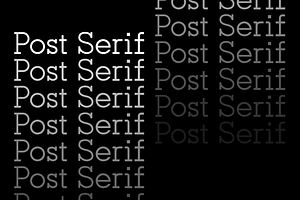 Post Serif - Vintage Slab-serif