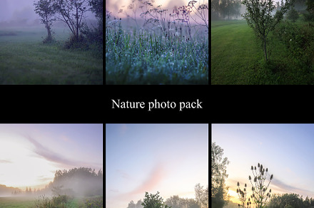 Misty nature photo pack of 20, a Nature Photo by pictures for you
