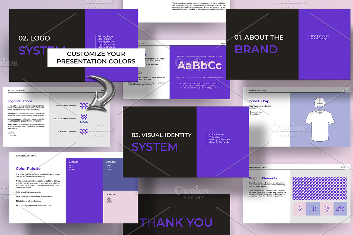 Brand Guidelines Template – Logo, a Branding & Logo Template by Abstracto-Create (Photo 3 of 5)