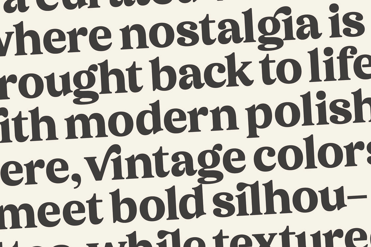 Sonttak Bold Retro Display Serif, a Serif Font by timelesstype.co (Photo 6 of 15)