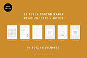 Book Influencer | Canva Templates, a Marketing Template by So The Theory Goes (Thumbnail 2 of 2)
