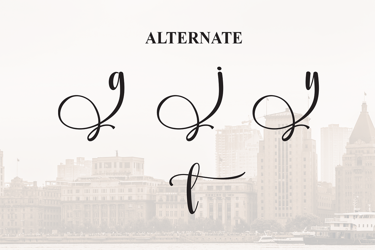 Vintage | Script Font, a Handwritten Font by Scratchones (Photo 8 of 9)