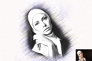 Oil & Pencil Art Generator Photoshop, an Action Add-On by Studio Retouch (Thumbnail 12 of 13)