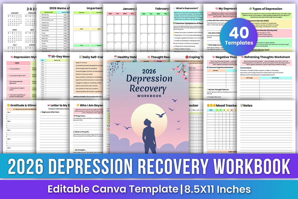 2026 Depression Recovery Workbook