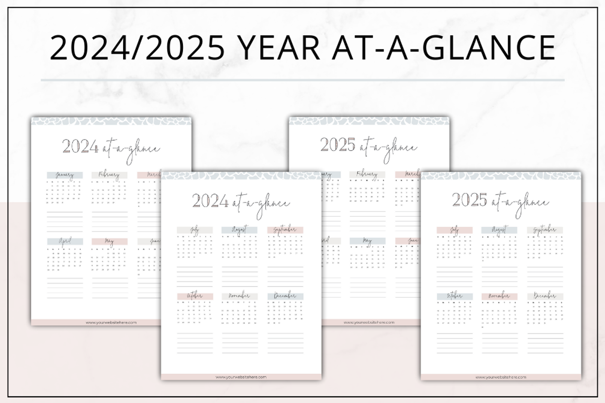Canva Planner - Inspired Avenue, a Stationery Template by Lady Boss Studio (Photo 6 of 8)