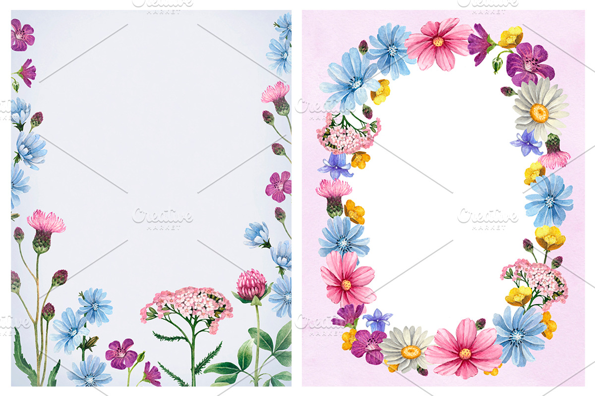 Watercolour wild nature, a Pattern Graphic by Sundra (Photo 11 of 19)