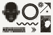 82 Vector Dither Y2K Shapes Pack, a Graphic by softulka (Thumbnail 7 of 10)