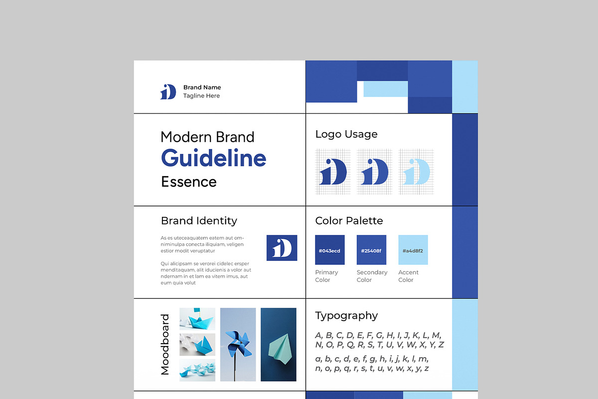 Brand Guideline Flyer preview 4