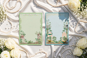 Botanical Garden Wedding Backgrounds
