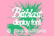 Bitblast – Y2K Display Font, a Serif Font by Edignwn Type (Thumbnail 1 of 10)