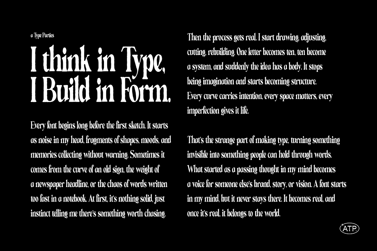 Farde - Condensed Display Serif, a Serif Font by Typeparties (Photo 5 of 10)