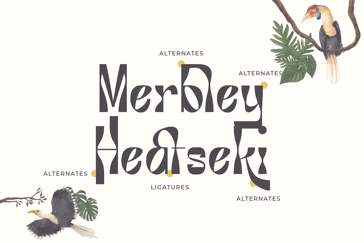 Grangeus - Creative Display Font, a Handwritten Font by Zeatype (Photo 8 of 11)